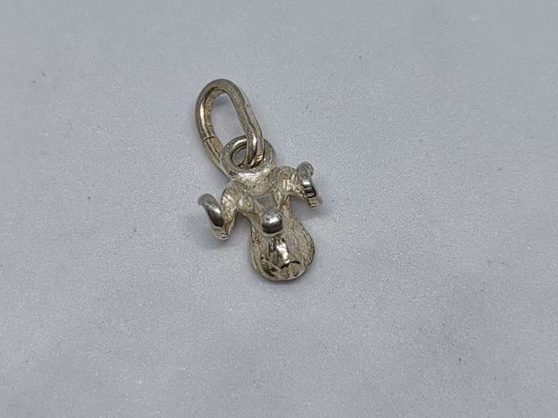 Silver Aries Charm