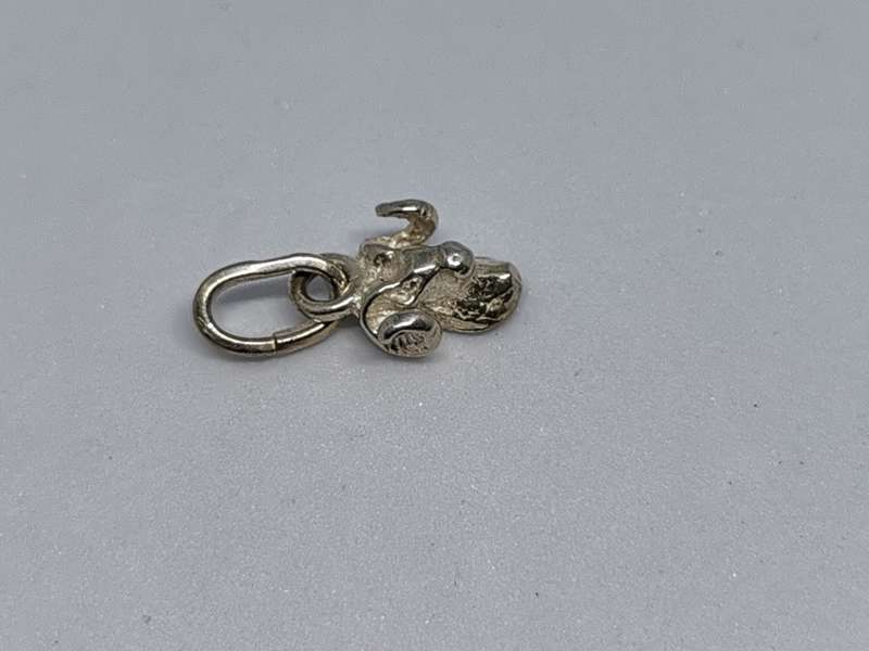 Silver Aries Charm