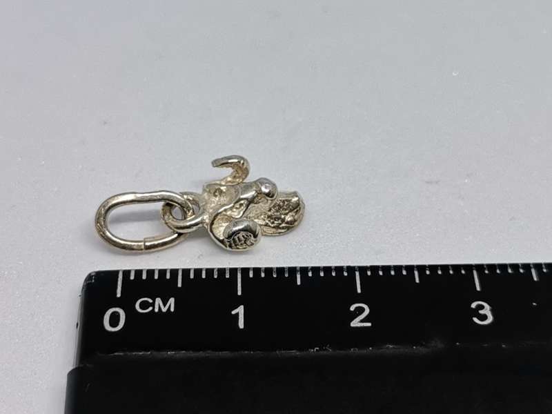 Silver Aries Charm