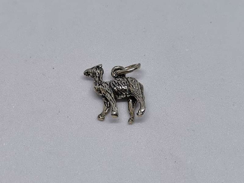 Silver Camel Charm