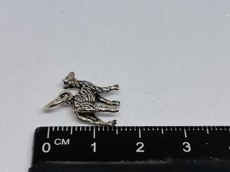 Silver Camel Charm