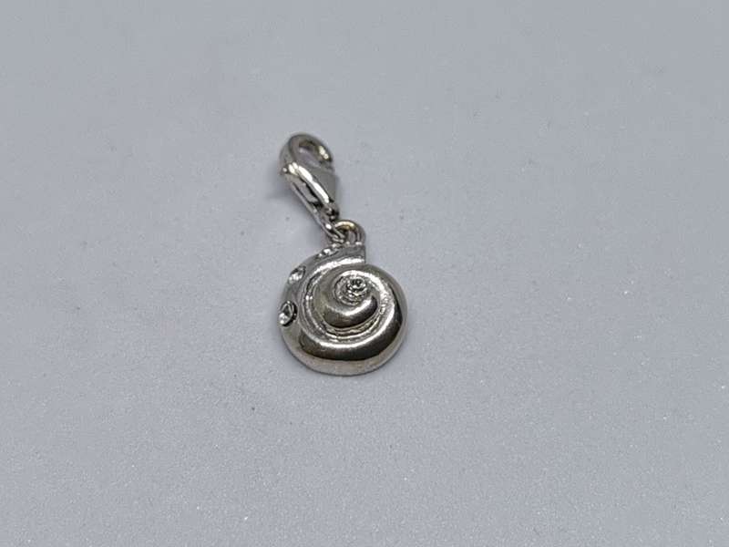 Silver Shell Charm