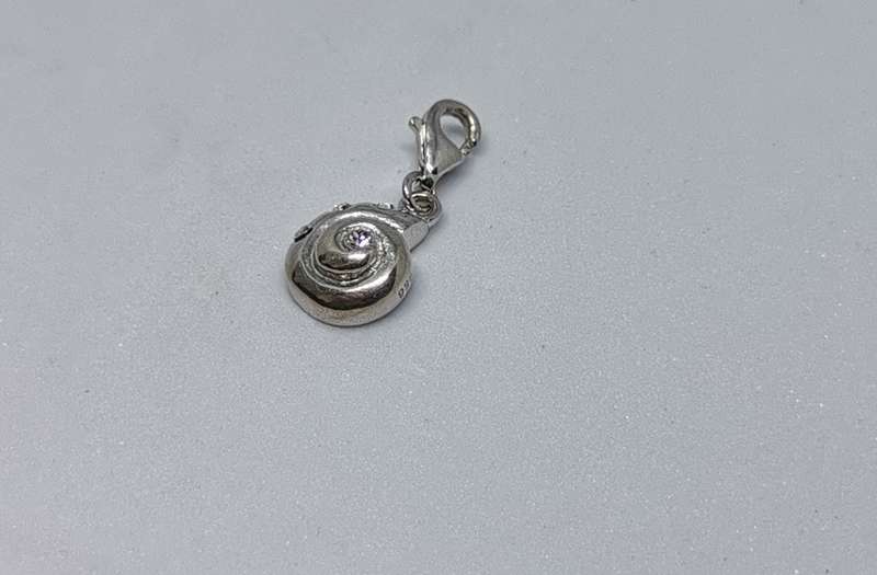 Silver Shell Charm