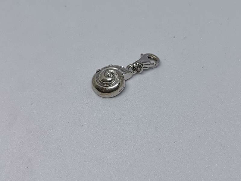Silver Shell Charm