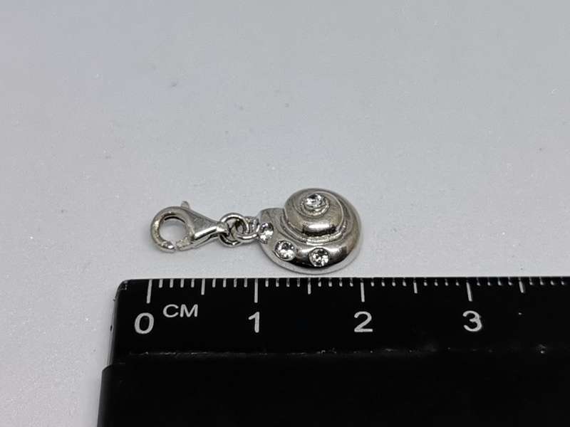 Silver Shell Charm
