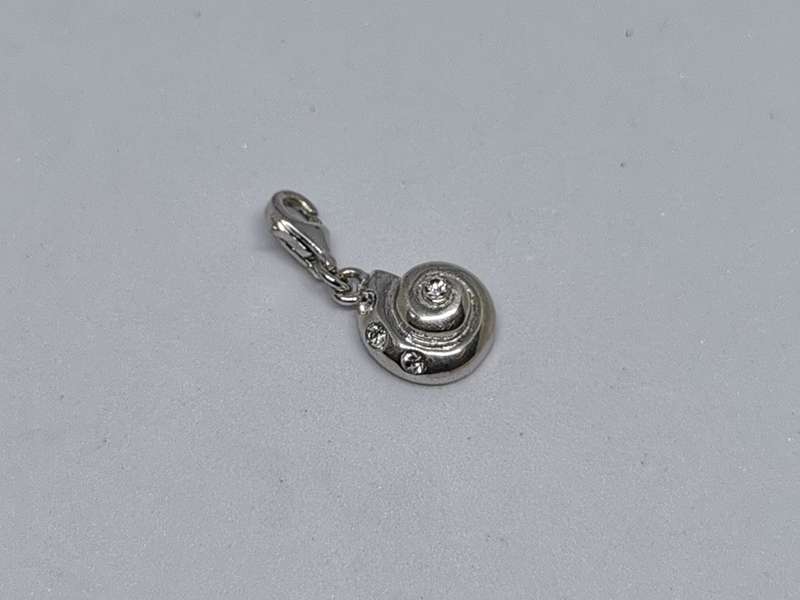 Silver Shell Charm