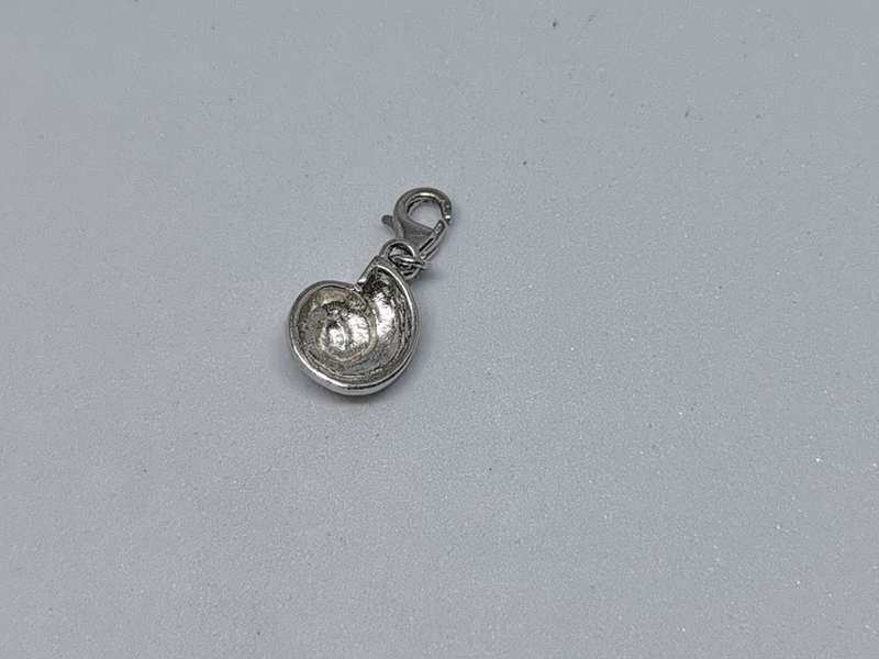 Silver Shell Charm