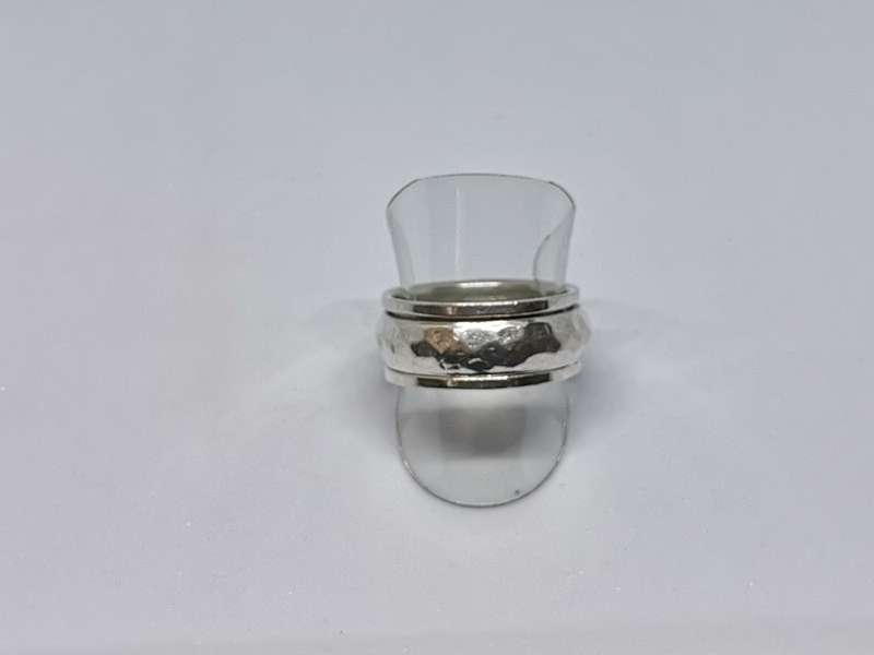 Unique Silver Fidget Ring