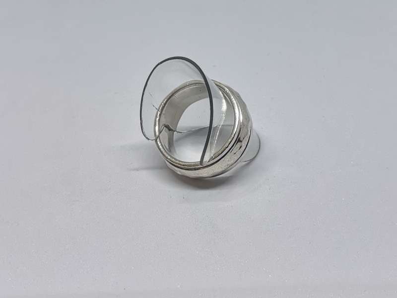 Unique Silver Fidget Ring
