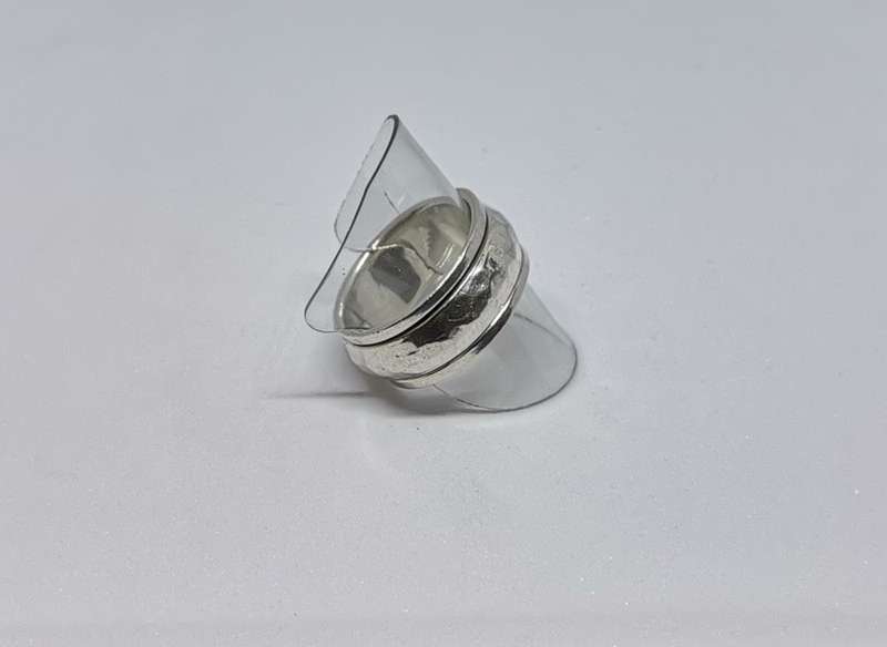 Unique Silver Fidget Ring