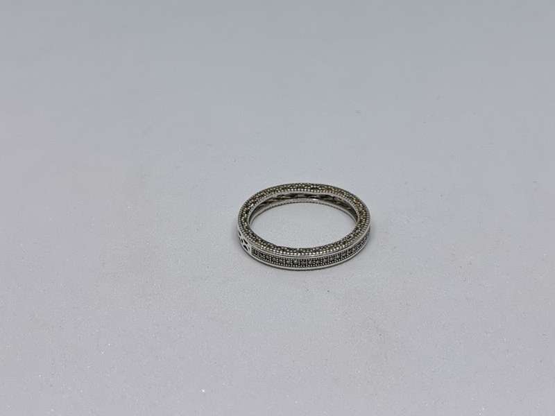 Detailed Silver Ring