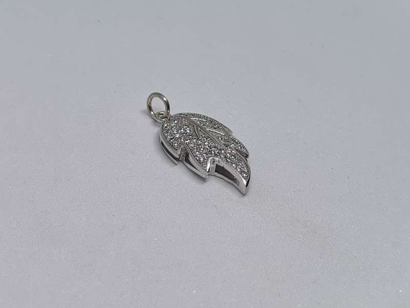 Silver Leaf Pendant