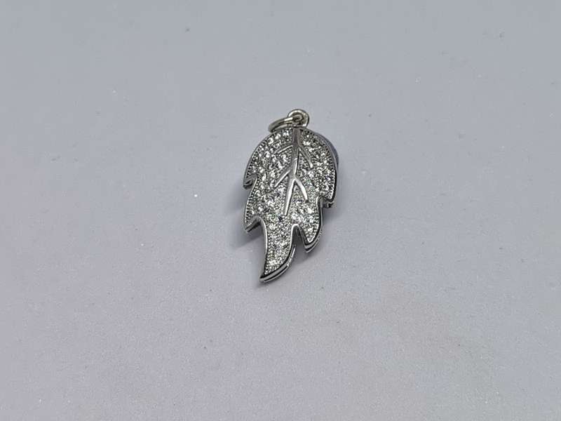 Silver Leaf Pendant