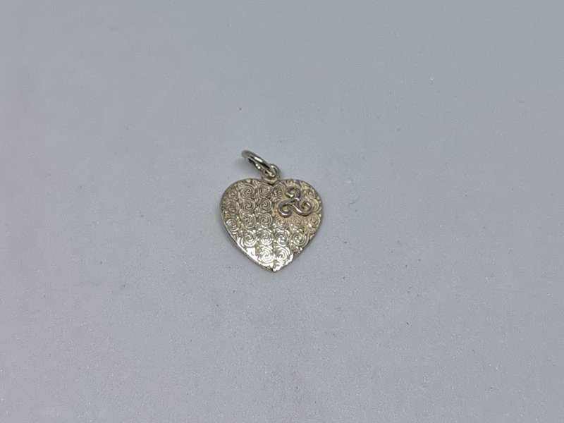 Silver Celtic Heart Pendant