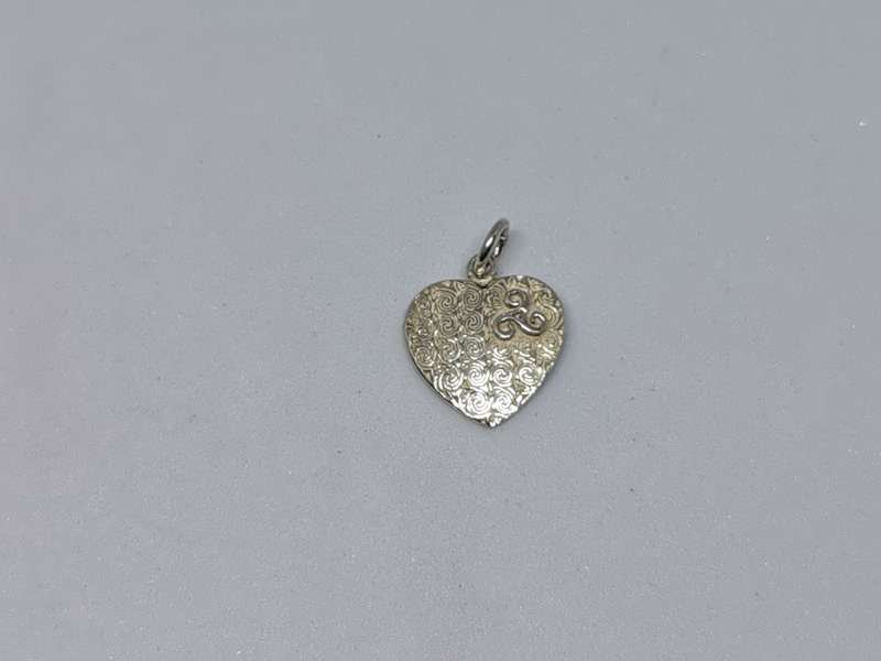 Silver Celtic Heart Pendant
