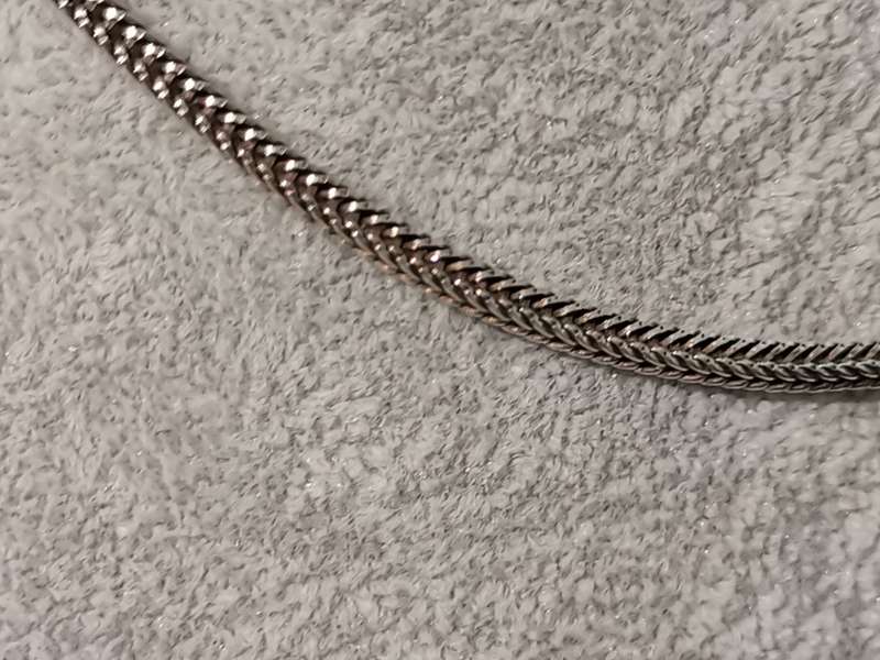 Silver Foxtail Chain
