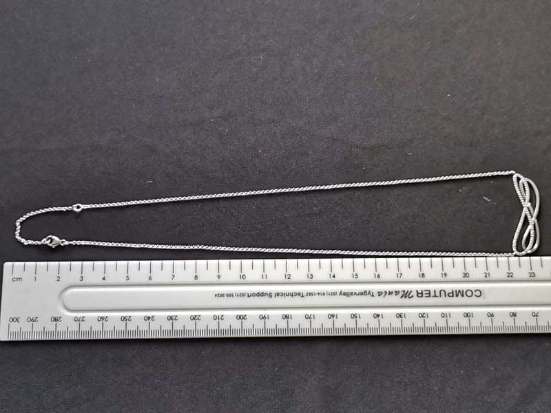 Silver Infinity Necklace