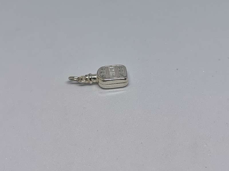 Silver Whisky Charm