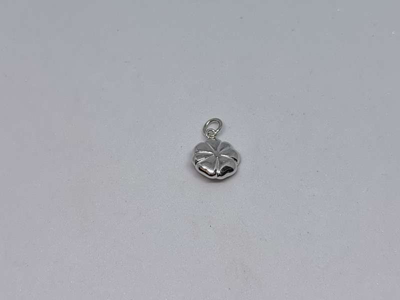 Silver Flower Charm