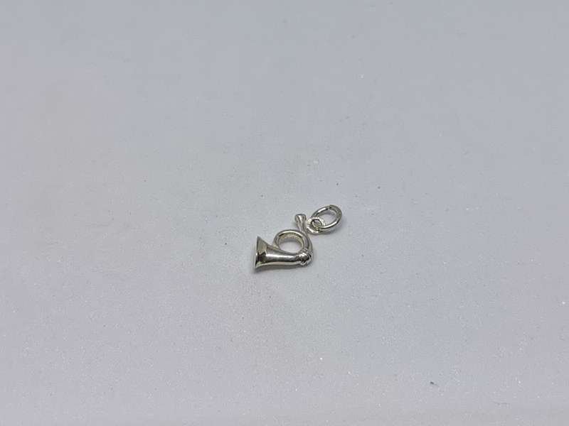 Silver Trumpet Charm