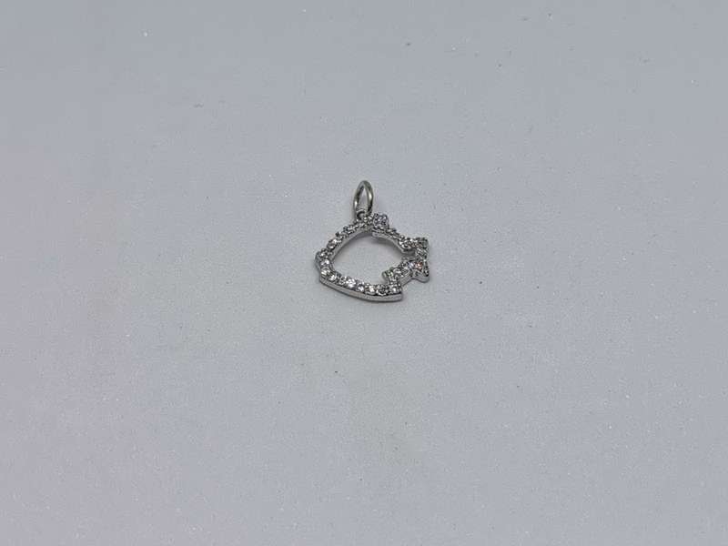 Silver Fish Charm