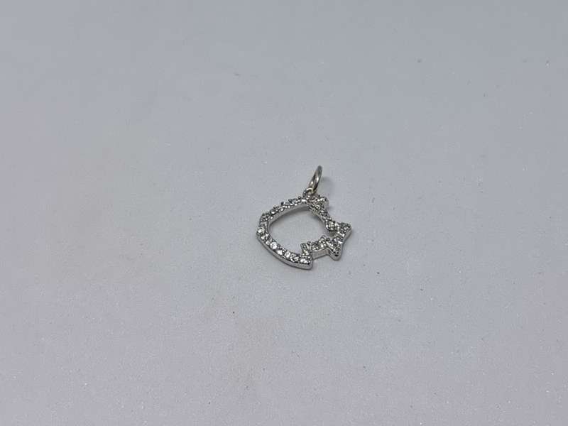 Silver Fish Charm