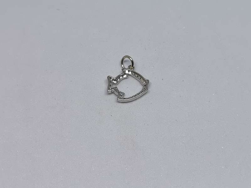 Silver Fish Charm