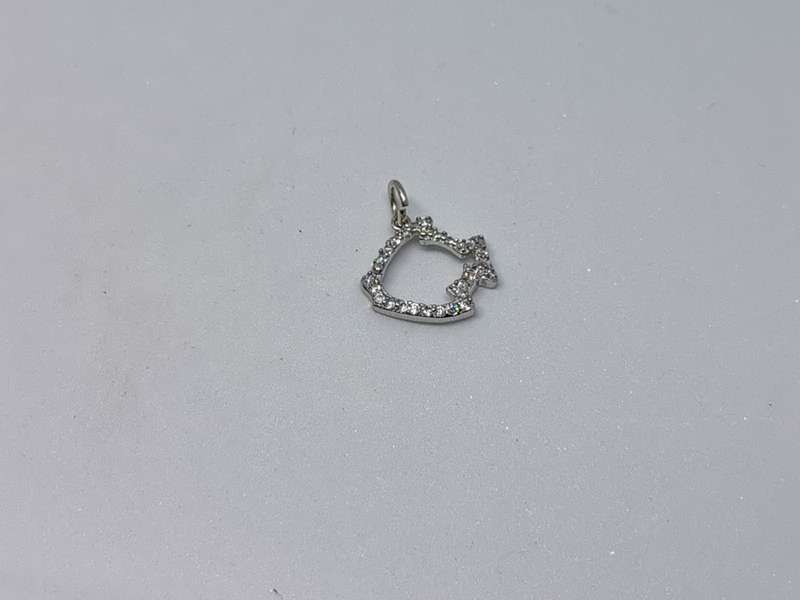 Silver Fish Charm