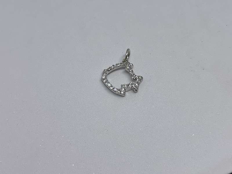 Silver Fish Charm
