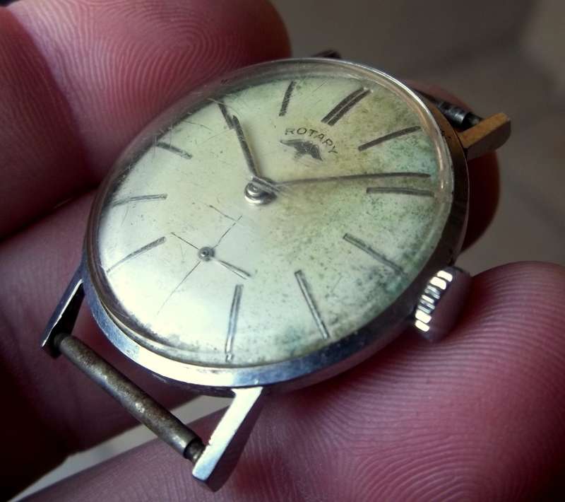 ROTARY manual wind gents watch