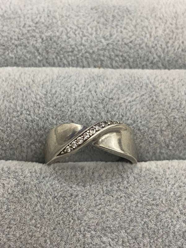 Silver Twisted Ring