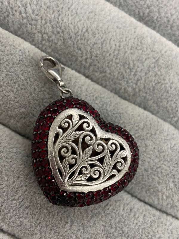 Silver Heart Charm