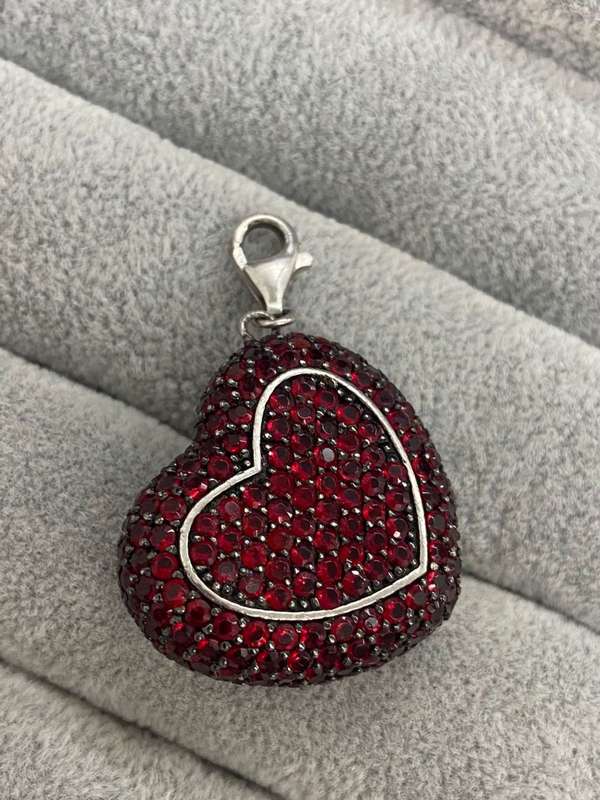 Silver Heart Charm