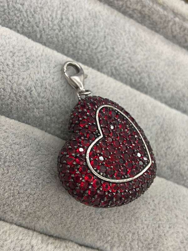 Silver Heart Charm