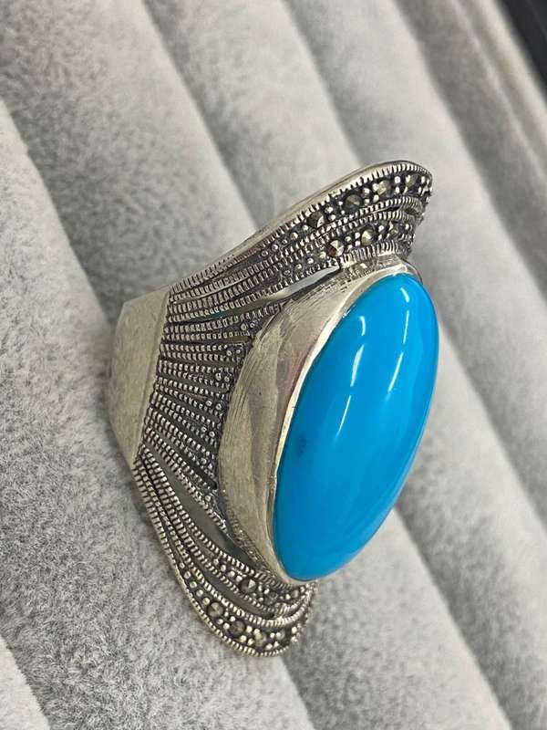 Silver Turquoise Ring
