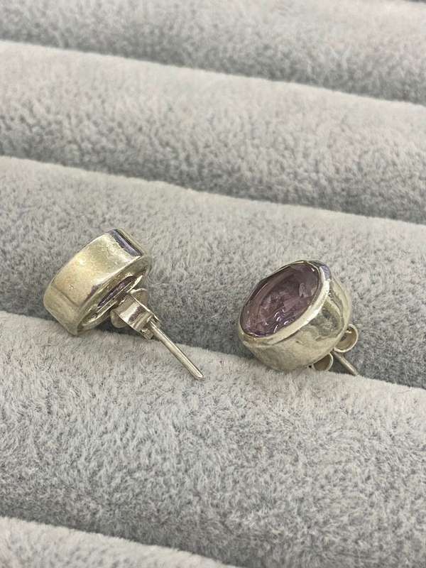 Silver Stud Earrings