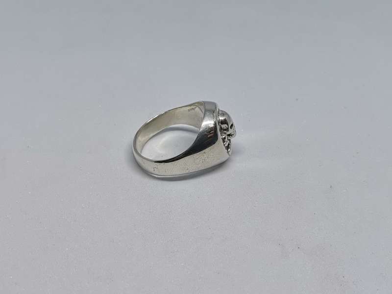Silver Skull Ring
