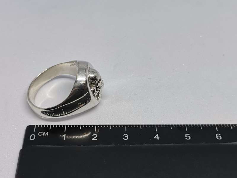 Silver Skull Ring