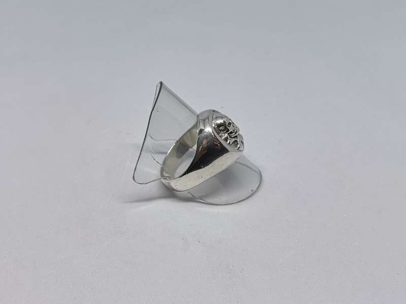 Silver Skull Ring