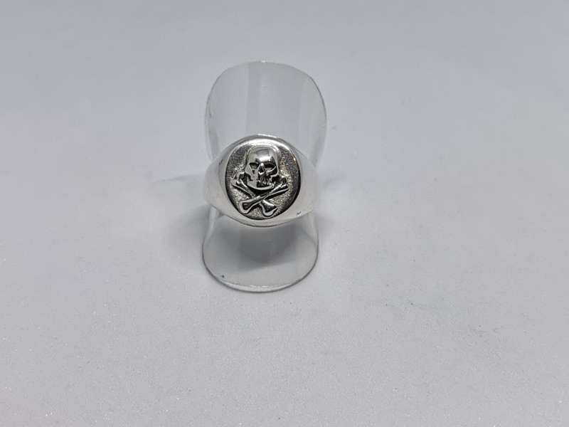 Silver Skull Ring