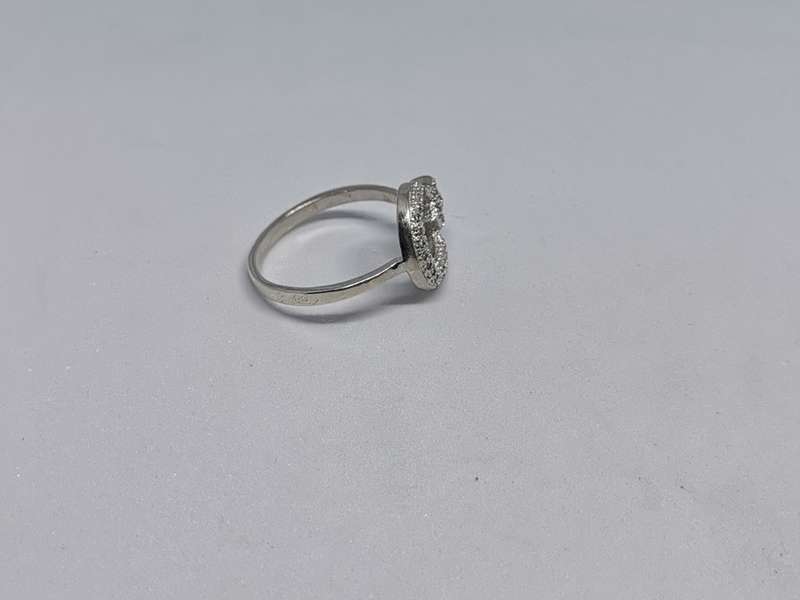Silver Moon and Star Ring