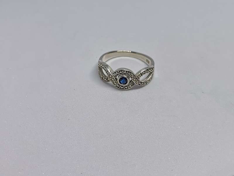 Silver Woven Ring