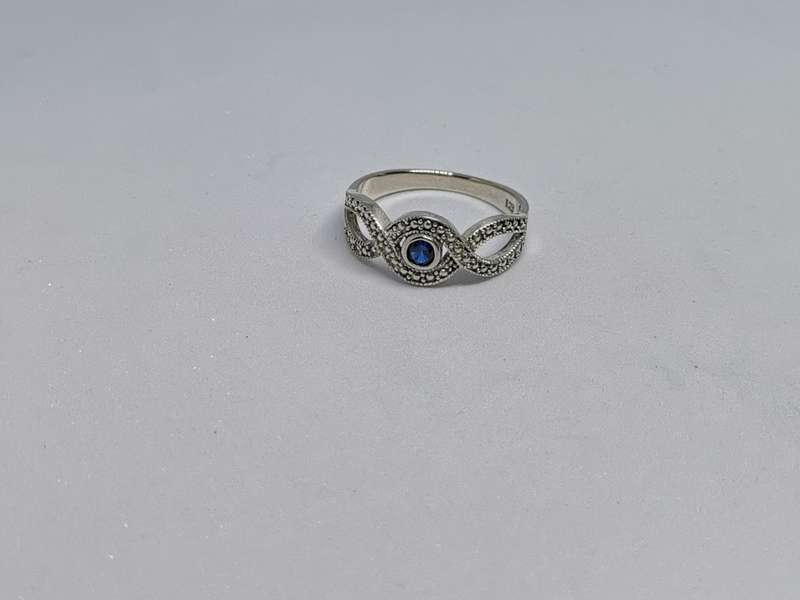 Silver Woven Ring