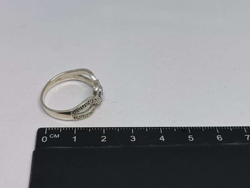 Silver Woven Ring