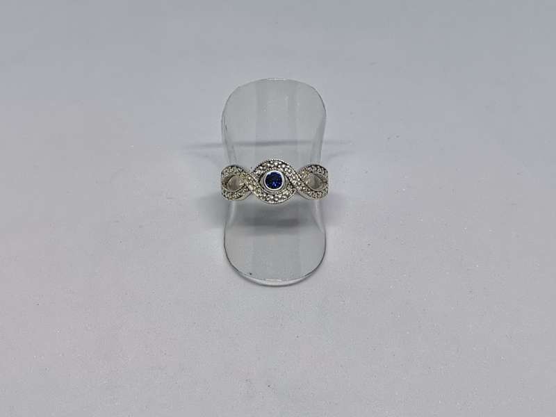 Silver Woven Ring