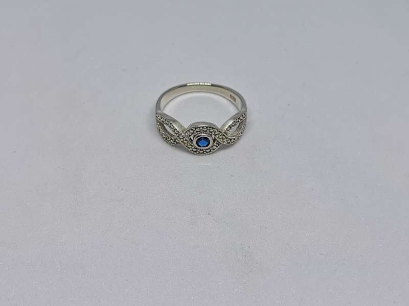 Silver Woven Ring