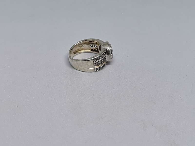 Silver Halo Ring