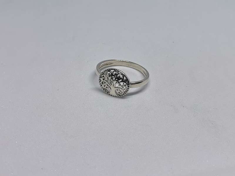 Silver Tree of Life Ring