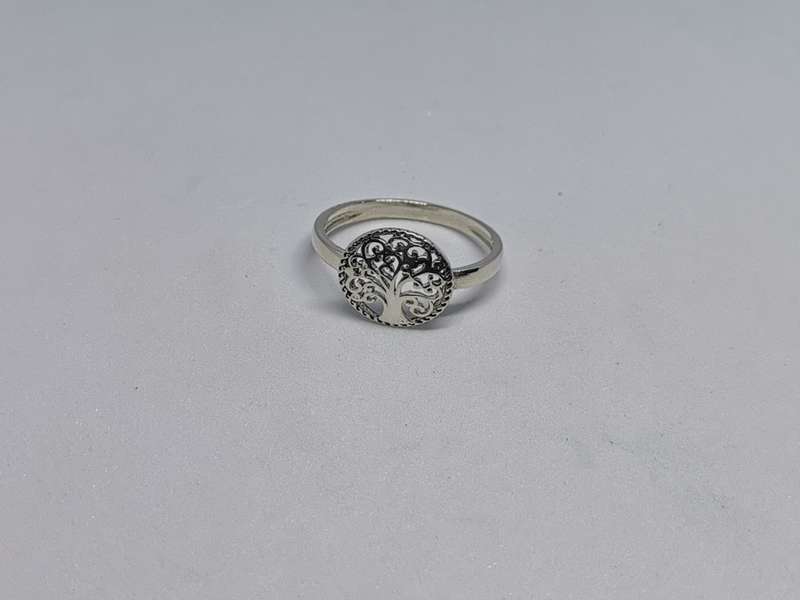 Silver Tree of Life Ring