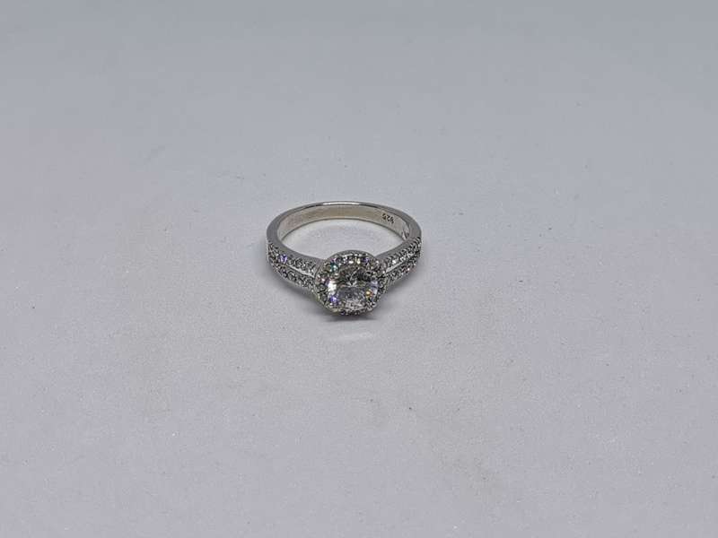 Dazzling Silver Ring